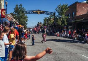 Celebrating the Red, White &amp; Blue in Redmond: Flag City USA