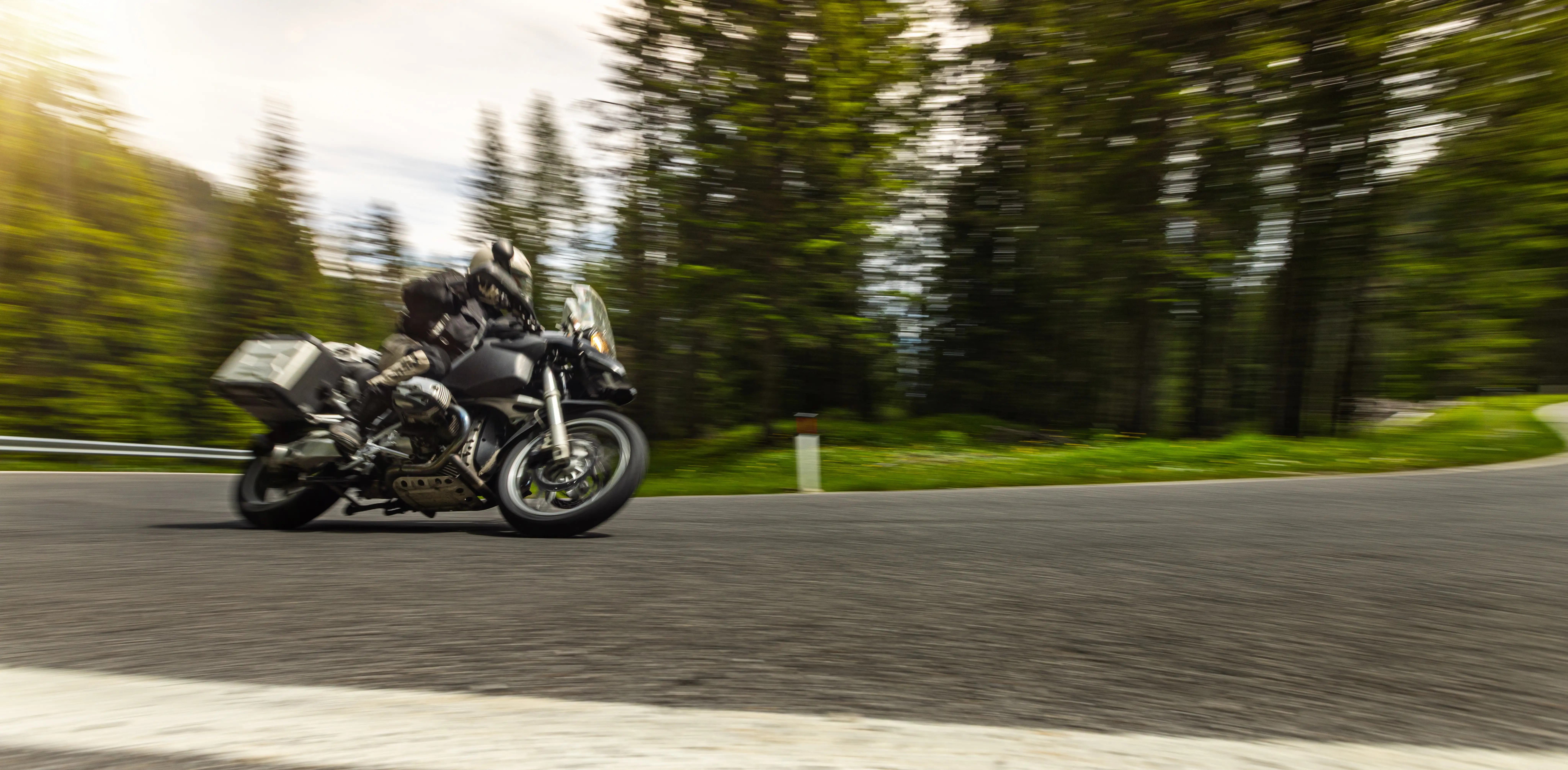 Cascade Lakes Highway Motorcyle