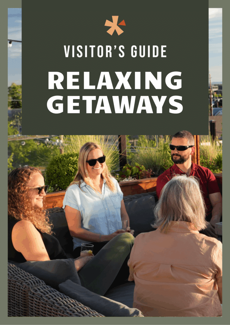 Relaxing Getaways visitor's guide cover